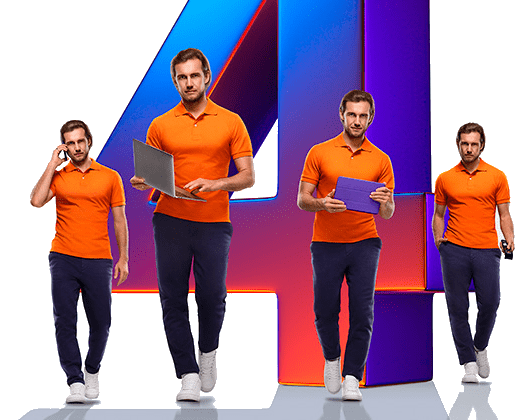 Великолепная четверка Ростелеком в слобода Рогалик